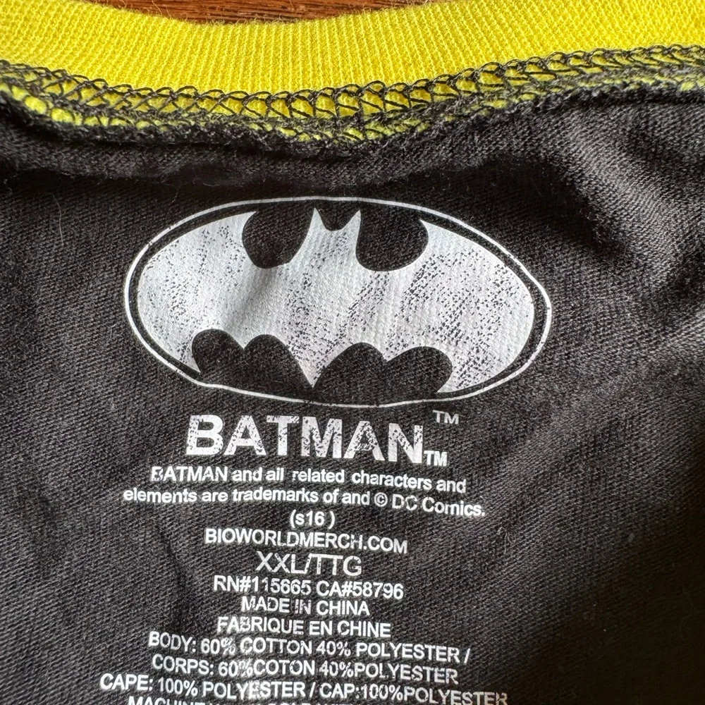 Girl’s Batman T Shirt Cape Costume‎ Set
